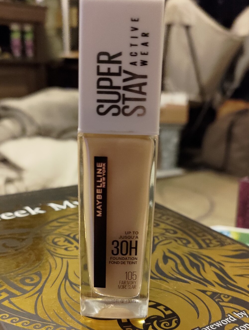 Maybelline Super Stay Active Wear Foundation 105 Fair Ivory- Discontinued